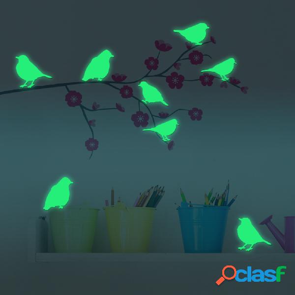 Etiquetas engomadas fluorescentes de la decoración del