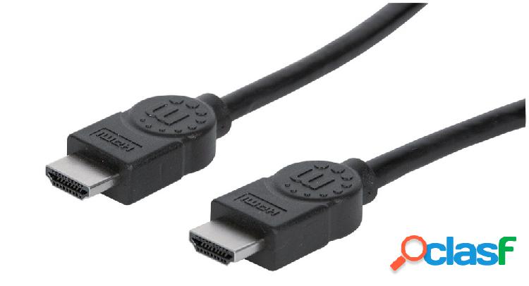 Manhattan Cable HDMI de Alta Velocidad con Canal Ethernet,