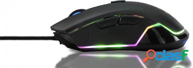 Mouse Gamer Primus Óptico Gladius 4000T RGB, Alámbrico,