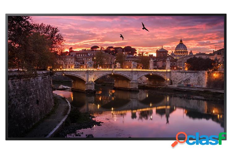 Samsung QBR Pantalla Comercial LED 55", 4K Ultra HD, Negro