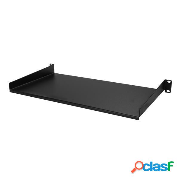 StarTech.com Charola para Rack 1U, hasta 20Kg, Negro