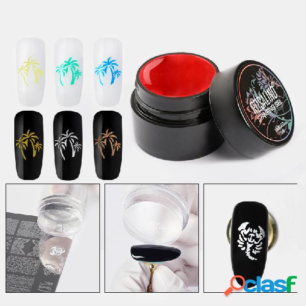 5ml Uña Pulido Gel Impresión profesional UV LED