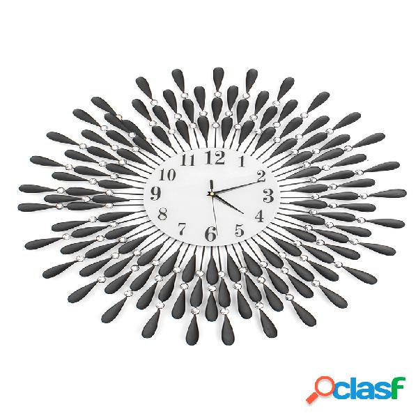 70CM Pared de diamantes Reloj Pared grande Reloj Decoración