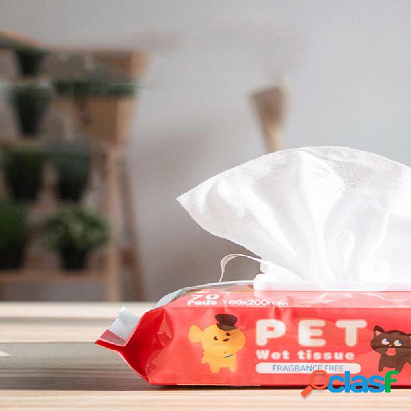 70pcs / Bolsa Post-it Note Diseño Toallitas Cleanig para