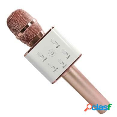 BRobotix Micrófono Karaoke 832460, Alámbrico, USB,
