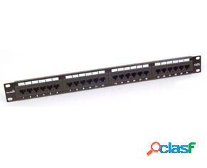 ConduNet Panel de Parcheo Cat5, 1U, 24 Puertos