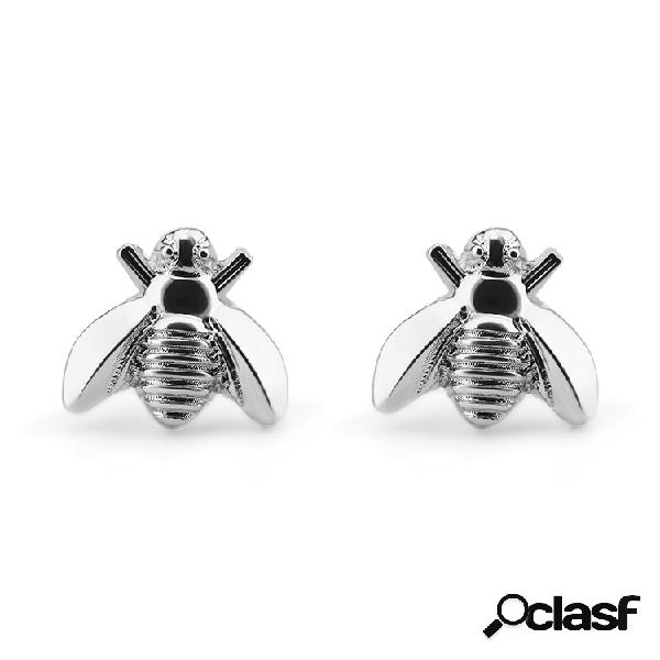 Dulce Oreja Stud Pendientes Oro Plata Animales Lindos abeja