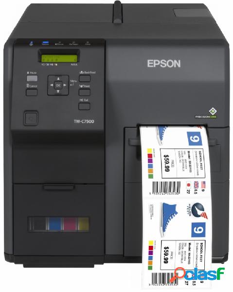 Epson TM-7500 Impresora de Etiquetas de Color, 600 x