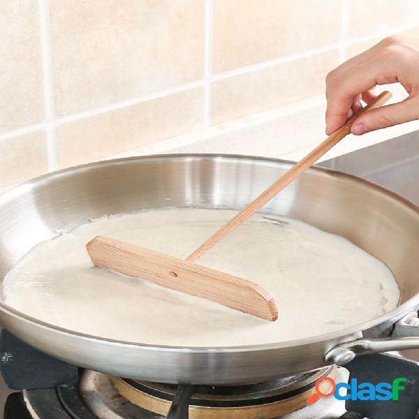 Especialidad Crepe Maker Pancake Batter Esparcidor de madera