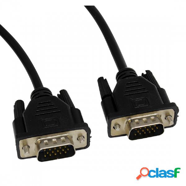 Ghia Cable VGA Macho - VGA Macho, 20 Metros, Negro