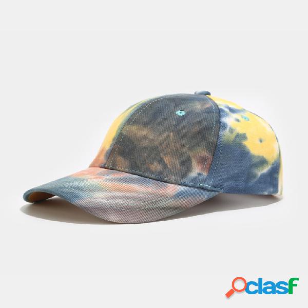 Gorra de béisbol tie-dye Fashion Leisure Shade Sombrero