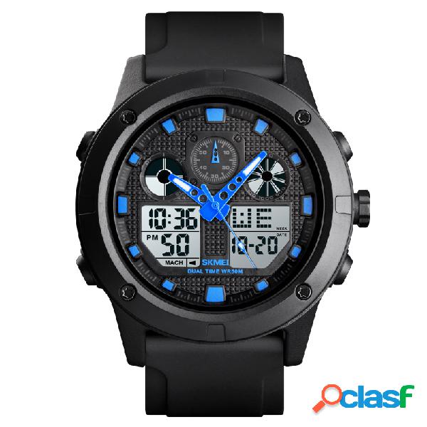 Hombres Deporte Impermeable Relojes digitales LED