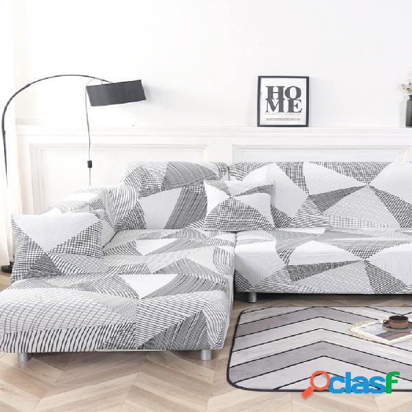 KCASA 1/2/3/4 Fundas de asiento Sofá elástico Funda de
