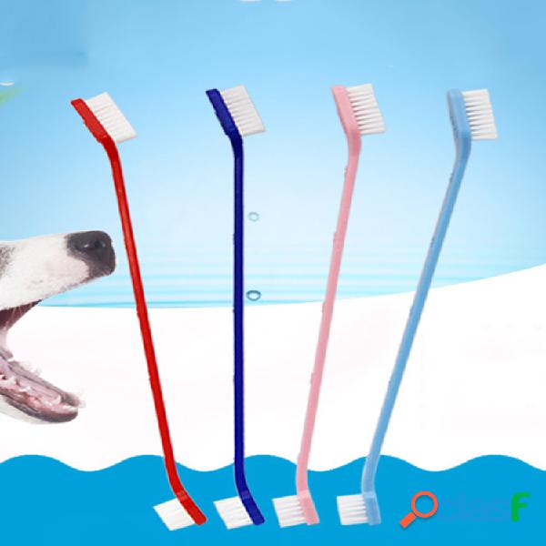 Suministros para mascotas Cepillo de dientes para mascotas