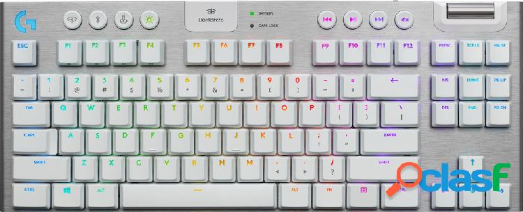 Teclado Gamer Logitech G915 TKL RGB, Teclado Mecánico,