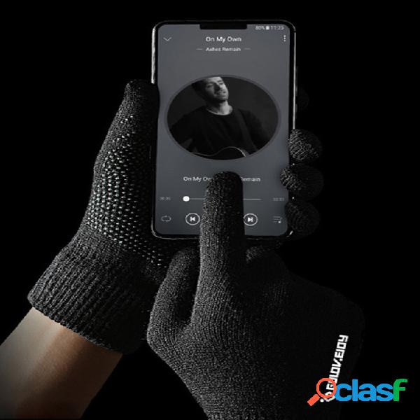 Tejer Guantes Pantalla táctil de palma completa Hombre Plus