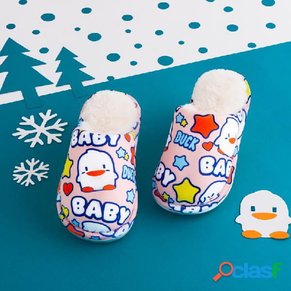 Unisex niños lindo pequeño pingüino antideslizante Soft