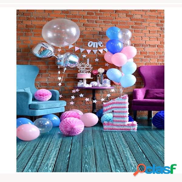 5x7ft Dulce Cumpleaños Escena Baby Fotografía Fondos Vinyl