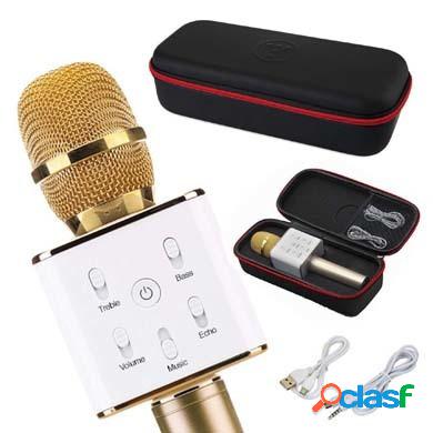BRobotix Micrófono Karaoke 832467, Inalámbrico, USB,