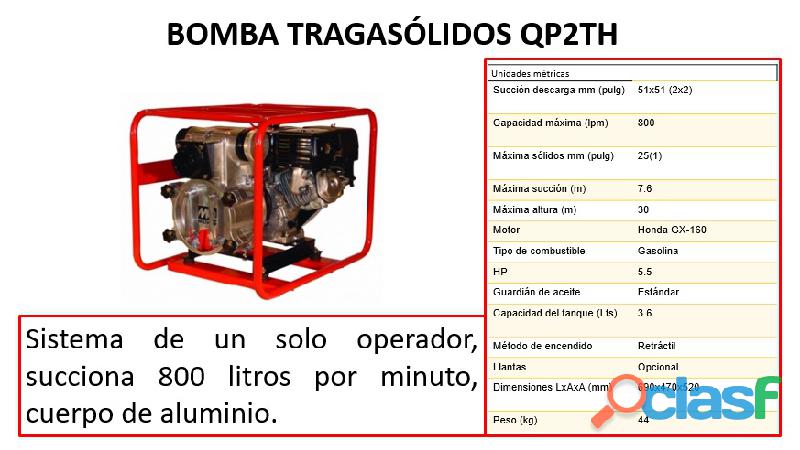 Bomba Tragasólidos QP2TH