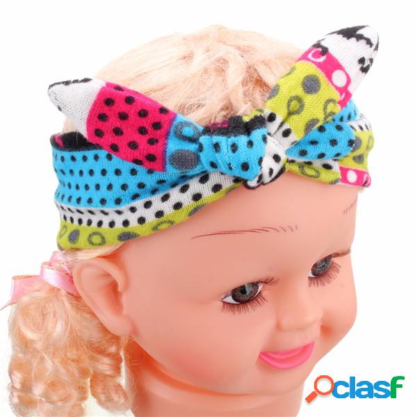 Chica de algodón para niños Arco para el pelo Diadema