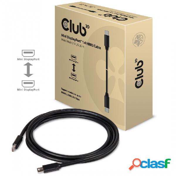 Club 3D Cable Mini Displayport Macho - Mini Displayport