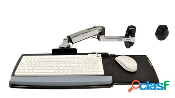 Ergotron Brazo de Pared LX para Teclado, max. 2.2KGs, Plata