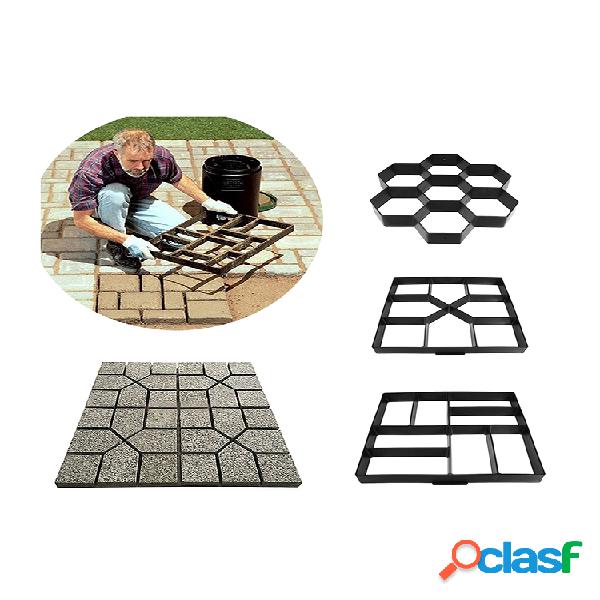 Garden DIY Molde para pavimentadora de pavimento de piedra