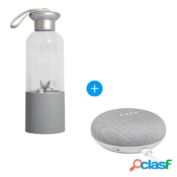 Google Home Mini Asistente de Voz, Inalámbrico, WiFi,