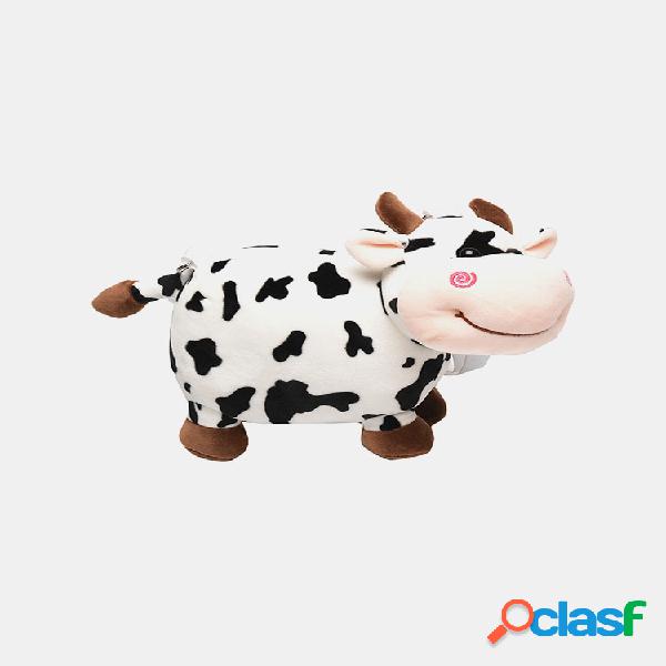 Lindo teléfono de felpa para mujer Bolsa Vaca Mini Bolsa