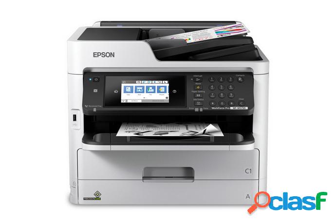 Multifuncional Epson WorkForce Pro WF-M5799, Blanco y Negro,