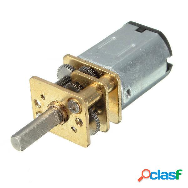 N20 DC12V 300RPM Mini Metal Gear motor Engranaje eléctrico