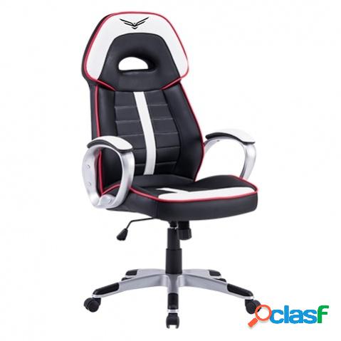 Naceb Silla Gamer Warhammer, Negro/Blanco