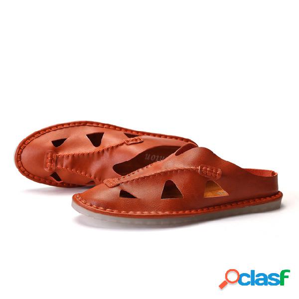 Season New Men's Sandalias Trend Baotou Playa Zapatos Casual