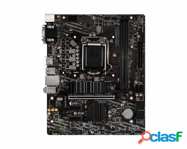 Tarjeta Madre MSI Micro ATX B460M PRO, S-1200, Intel B460,