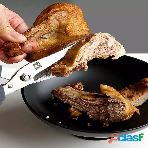Tijeras de cocina multifuncionales de acero inoxidable