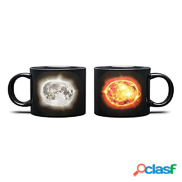 Eclipse Color Changing Cup Taza de café a dos caras en