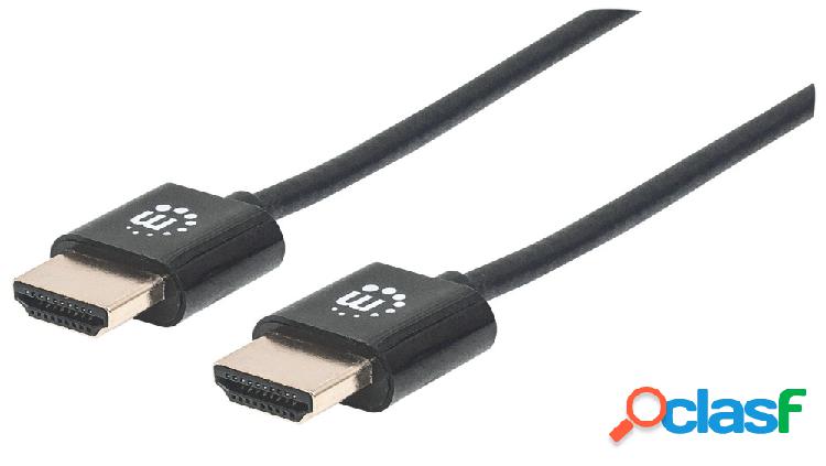 Manhattan Cable Ultradelgado HDMI Macho - HDMI Macho, 3