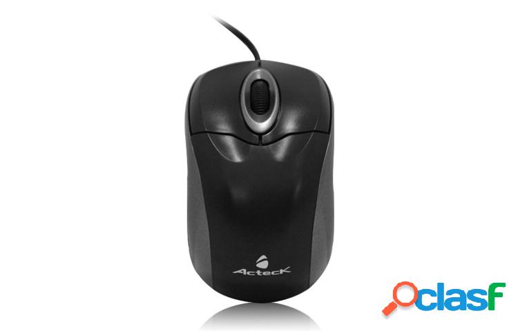 Mini Mouse Acteck Óptico MM-260, Alámbrico, USB,