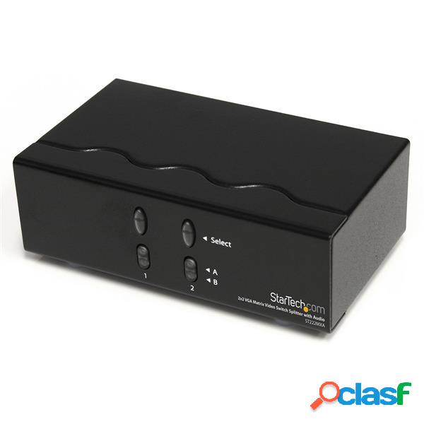 StarTech.com Video Splitter VGA, 4 Puertos