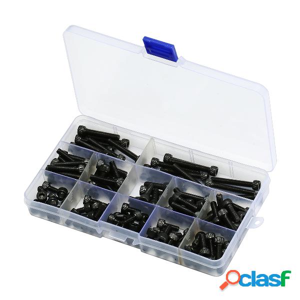 140Pcs M5 12.9 Grado Hexagonal de acero al carbono Enchufe