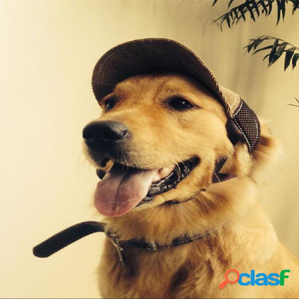 Béisbol ajustable para mascotas Sombrero al aire libre