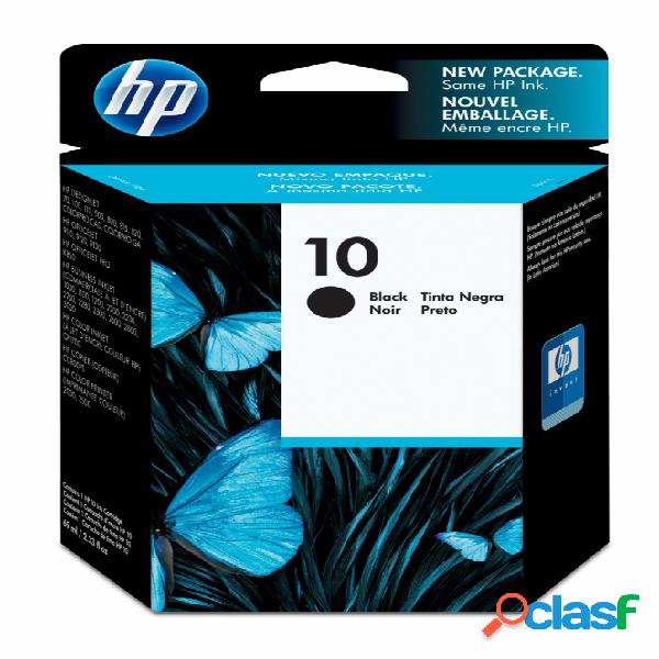 Cartucho HP 10 Negro Original, 2200 Páginas