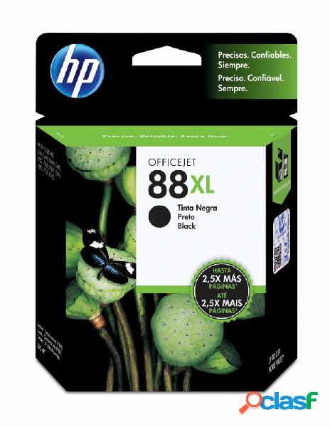 Cartucho HP 88XL Negro Original 58.5ml, 24250 Páginas