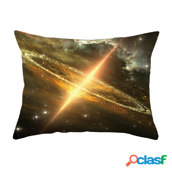 Cojín Serie Nebula Galaxy Black Hole Fundas de almohada