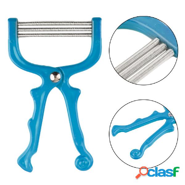 Eliminación del pelo facial de mano Roscar el resorte
