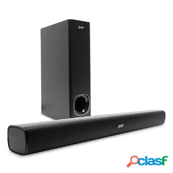 Ghia Barra de Sonido con Subwoofer SPK-1536, Bluetooth,