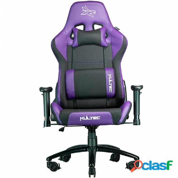 Kultec Silla Gamer Serie X2, hasta 120Kg, Morado