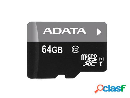 Memoria Flash Adata Premier, 64GB microSDXC UHS-I Clase 10,