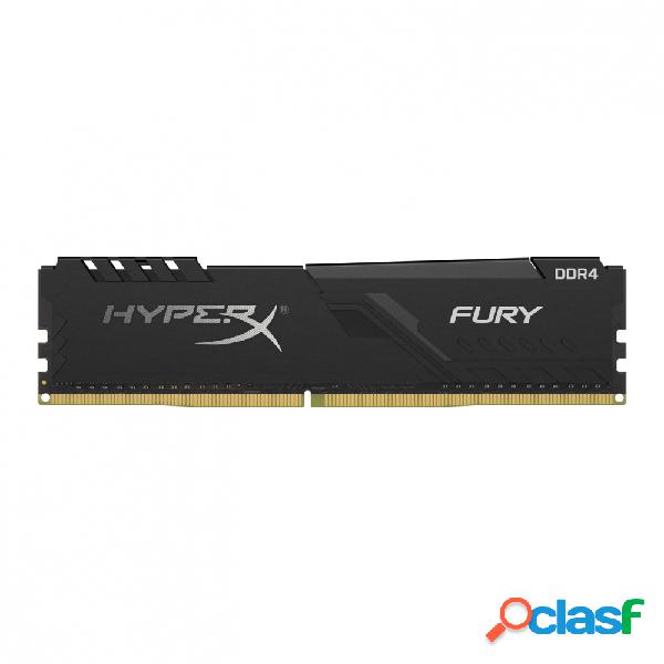 Memoria RAM HyperX Fury DDR4, 3000MHz, 16GB, Non-ECC, CL15,